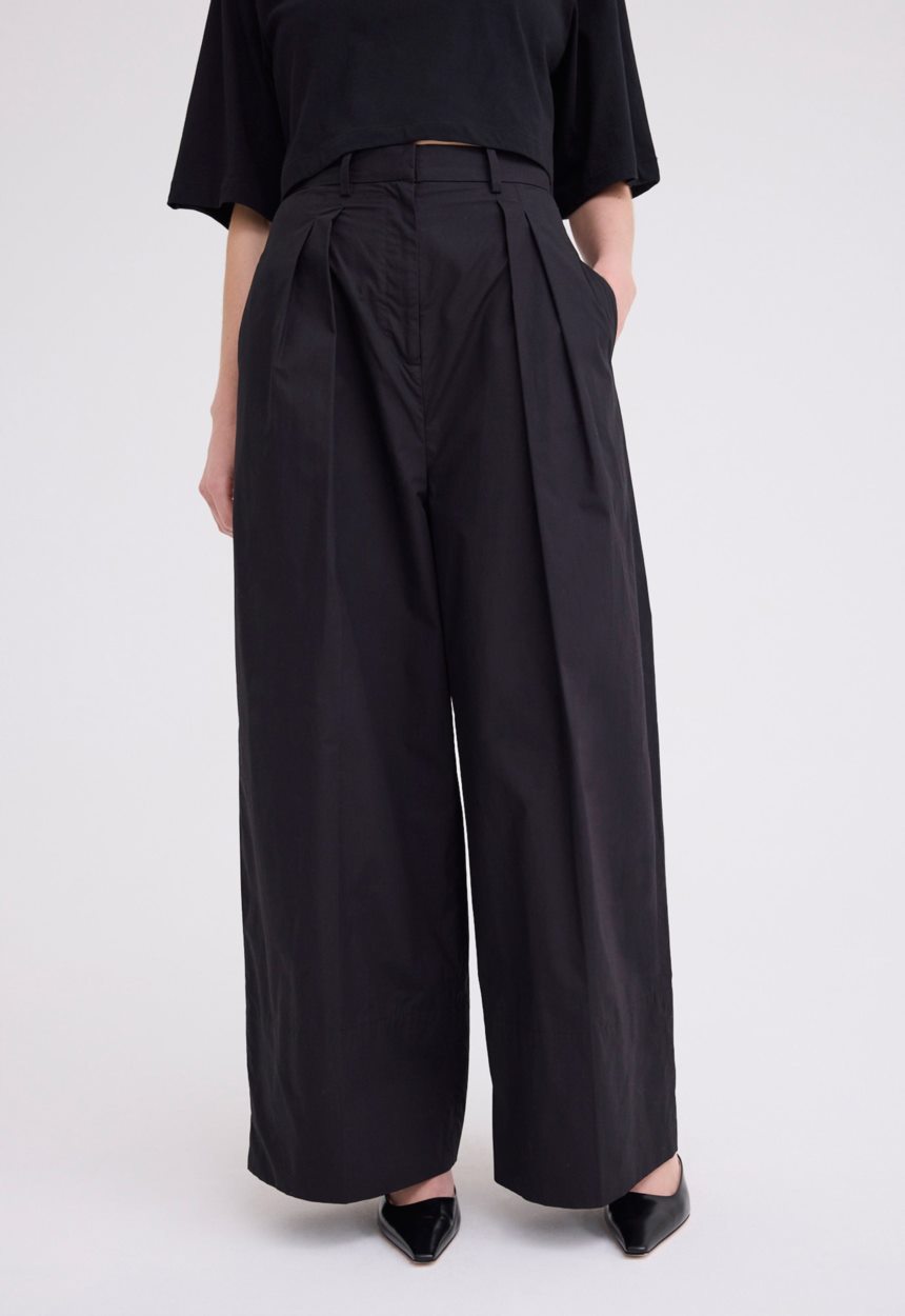 Jac + Jack Levant Wide Leg Pant - Black